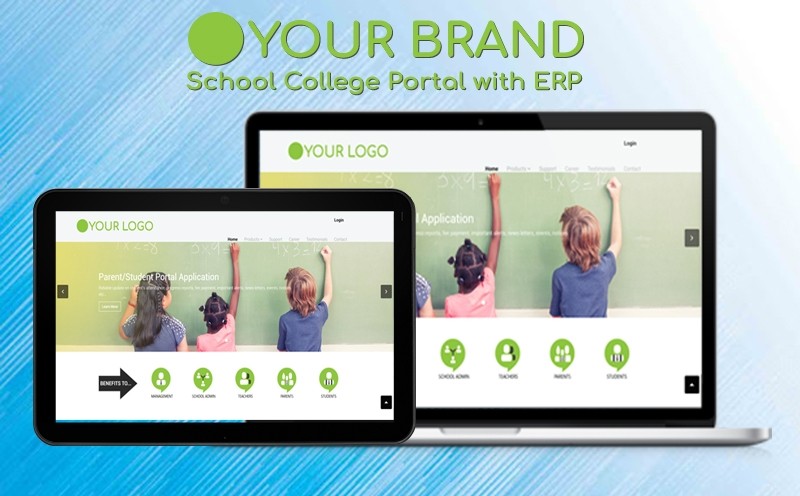 School College Portal with ERP